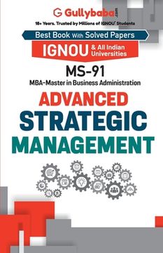 portada MS-91 Advanced Strategic Management (in English)