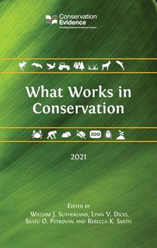 portada What Works in Conservation 2021 (in English)