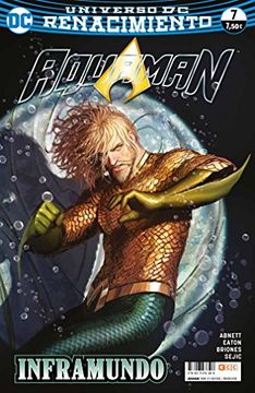 portada Aquaman núm. 21/ 7 (Renacimiento) (Aquaman (Nuevo Universo DC))