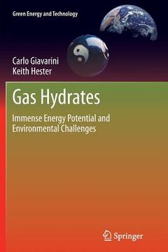 portada Gas Hydrates: Immense Energy Potential and Environmental Challenges (en Inglés)