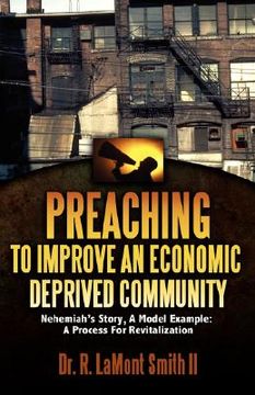 portada preaching to improve an economic deprived community (en Inglés)