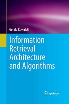 portada Information Retrieval Architecture and Algorithms