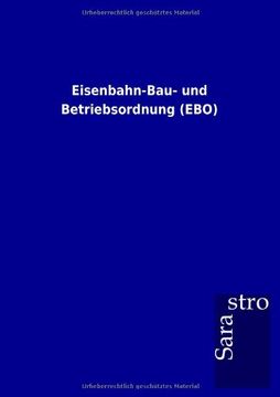 portada Eisenbahn-Bau- und Betriebsordnung (EBO) (German Edition) (in German)