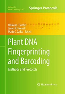 portada Plant dna Fingerprinting and Barcoding: Methods and Protocols (Methods in Molecular Biology, 862) (en Inglés)