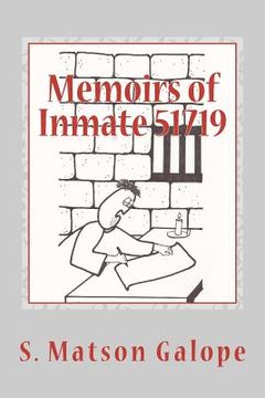 portada memoirs of inmate 51719 (en Inglés)
