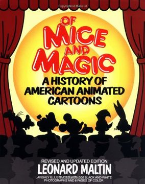 portada Of Mice and Magic: A History of American Animated Cartoons (Plume Books) (in English)