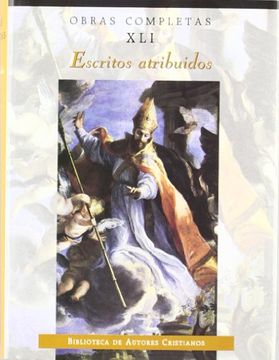 portada Obras Completas de san Agustín. Xli: Escritos Atribuidos