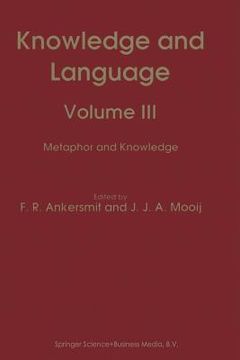 portada Knowledge and Language: Volume III Metaphor and Knowledge (en Inglés)