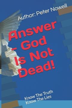 portada Answer - God Is Not Dead (en Inglés)
