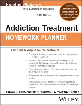 portada Addiction Treatment Homework Planner (en Inglés)