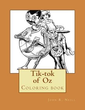 portada Tik-tok of Oz: Coloring book (in English)