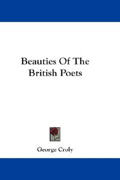 portada beauties of the british poets (en Inglés)