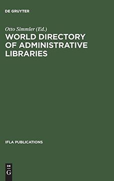portada World Directory of Administrative Libraries (en Alemán)