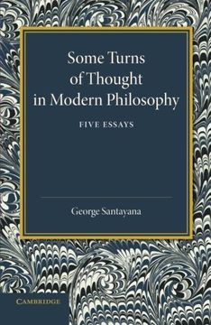 portada Some Turns of Thought in Modern Philosophy: Five Essays (in English)