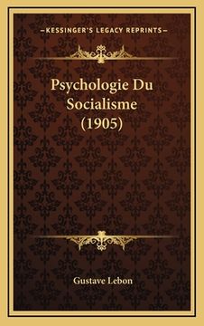 portada Psychologie Du Socialisme (1905) (en Francés)