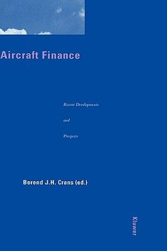 portada aircraft finance: recent developments & prospects (en Inglés)