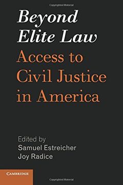 portada Beyond Elite Law: Access to Civil Justice in America (en Inglés)