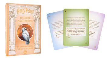 portada Harry Potter: Magical Meditations: 64 Inspirational Cards Based on the Wizarding World (Harry Potter Inspiration, Gifts for Harry Potter Fans): 1 