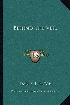portada behind the veil (en Inglés)