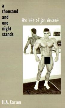 portada thousand and one night stands: the life of jon vincent (en Inglés)