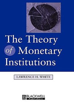 portada the theory of monetary institutions