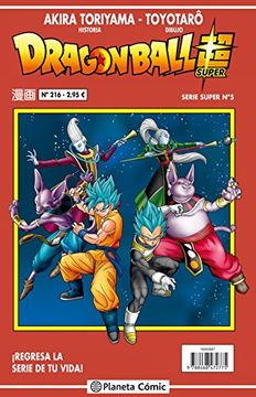portada Dragon Ball Serie Roja nº 215/216 (DRAGON BALL SUPER)