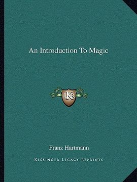 portada an introduction to magic (in English)
