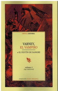 portada Varney, el Vampiro o el Festin de Sangre vol 5