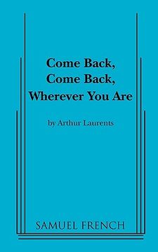 portada come back, come back, wherever you are (en Inglés)