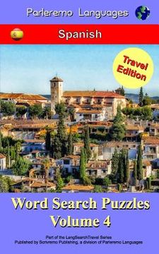 portada Parleremo Languages Word Search Puzzles Travel Edition Spanish - Volume 4