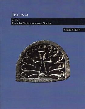 portada Journal of the Canadian Society for Coptic Studies. Volume 9 (2017) (in English)