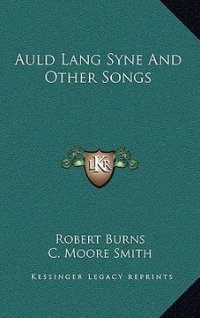 portada auld lang syne and other songs (en Inglés)