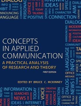 portada Concepts in Applied Communication (en Inglés)