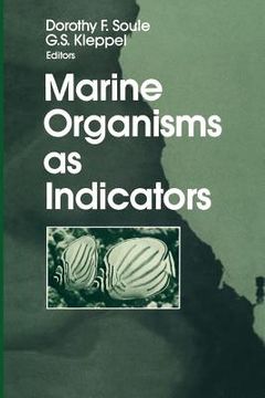 portada marine organisms as indicators (en Inglés)