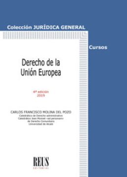portada Derecho de la Unión Europea (Jurídica General-Cursos) (in Spanish)