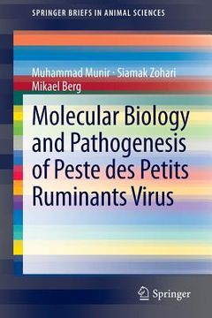 portada molecular biology and pathogenesis of peste des petits ruminants virus (en Inglés)