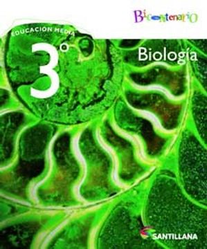 portada Biologia 3º Medio Bicentenario Santillana