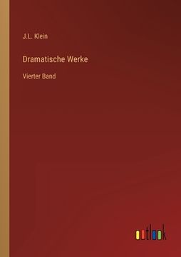 portada Dramatische Werke: Vierter Band (in German)