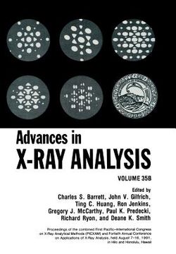 portada Advances in X-Ray Analysis: Volume 35b (en Inglés)