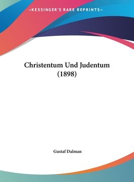 portada Christentum Und Judentum (1898) (en Alemán)