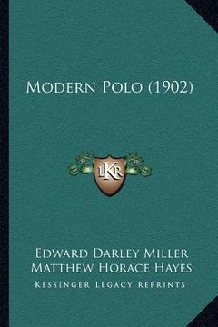 portada modern polo (1902) (en Inglés)