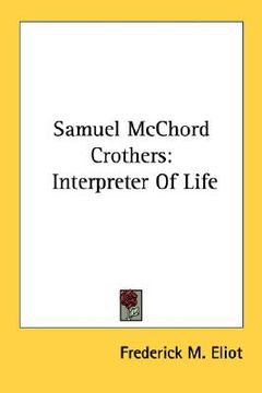 portada samuel mcchord crothers: interpreter of life (in English)