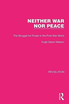 portada Neither war nor Peace (Routledge Library Editions: Revolution) 