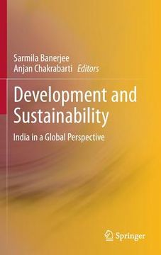 portada Development and Sustainability: India in a Global Perspective (in English)