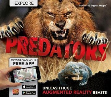 portada Iexplore - Predators (Augmented Reality Books) (in English)