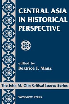 portada central asia in historical perspective (en Inglés)