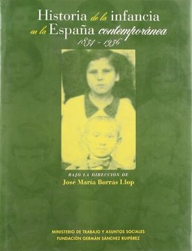 portada Historia infancia espaÑa (in Spanish)