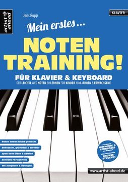 portada Mein Erstes Notentraining für Klavier & Keyboard! (en Alemán)