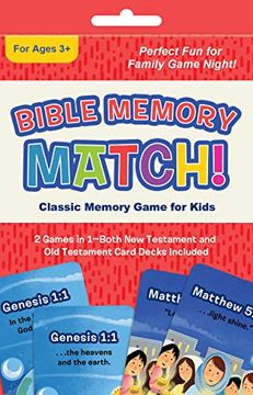 portada Bible Memory Match! Classic Memory Game for Kids (in English)