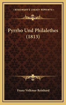 portada Pyrrho Und Philalethes (1813) (en Alemán)